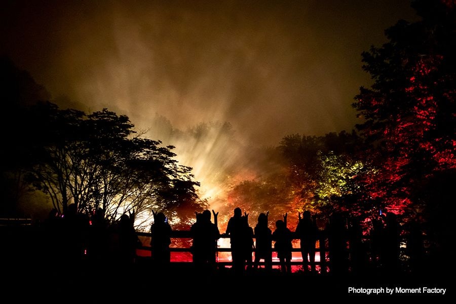 案例｜凯发k8国际为壮观的Kamuy Lumina魔法夜行旅游项目提供配乐设备