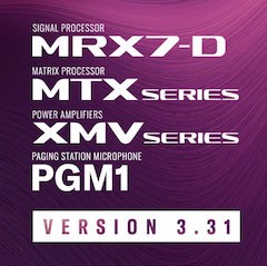 MTX/MRX/XMV/PGM1 新固件 V3.31 登场——支持 Audinate Dante Domain Manager?